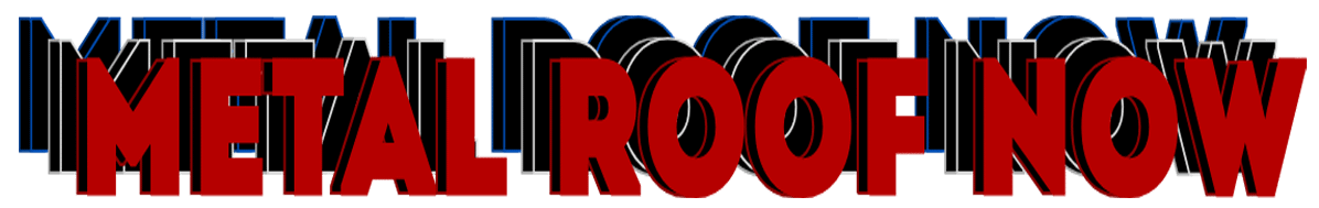 Metal Roof Now red letters